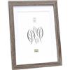 Deknudt Frames S66KH3P1_13,0x18,0 - Cornice portafoto in Legno, 13 x 18 cm, 10 x 15 cm, Colore: Grigio