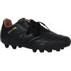 RYAL scarpe calcio artigianale tacchetti fissi made in italy LEADER FG TECH NERO