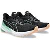 ASICS Scarpe running asics donna GT-1000 12 1012B450-006 Nero-Menta