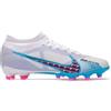 Nike Scarpe calcio fisse uomo Nike Vapor 15 Pro AG DJ5604-146 Bianco-Celeste-Rosa