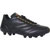 RYAL scarpe calcio artigianali tacchetti fissi pelle MORIANI GOLD FG TECH NERO