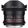 Samyang Obiettivo 12mm T3.1 ED AS NCS VDSLR Fish-Eye per Nikon