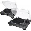 AUDIO-TECHNICA AT-LP 140XP BLACK (coppia) giradischi manuale a trazione diretta
