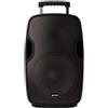 GEMINI AS 15 TO GO cassa portatile a batteria trolley bluetooth microfono a filo