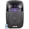 KARMA TIGER 10A diffusore amplificato 10" con lettore cards, mp3 bluetooth NUOVO