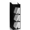 ZOMO VS-BOX 100/4 (black) scaffale a colonna per contenere 400/480 dischi vinili