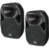 WHARFEDALE PRO TITAN AX 12 ACTIVE BLACK coppia casse diffusori amplificati 600W