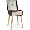 Giradischi Bluetooth Per Dischi Vinile 3 Velocità Vintage Con Casse Stereo