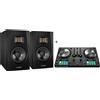 DISCOPIU DEEJAY BUNDLE - 2 studio monitor biamplificati 5" + controller usb x dj