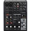 YAMAHA AG06 MK2 mixer 6 canali per live e streaming WIN/MAC/IOS, usb C NUOVO