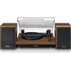 Giradischi Hi-fi Bluetooth 5.0 Altoparlanti Esterni 10 W Trasmissione Cinghia