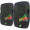 TECHNOSOUND TK10A coppia casse diffusori amplificati per animatori karaoke feste