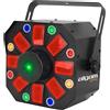 ALGAM LIGHTING PHEBUS 2 proiettore led e laser effetto luce 3 in 1 pub discobar
