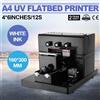 VEVOR A4 A3 Stampante UV 6 Colori Epson ESPON Testa di Stampa Rotante Supporto