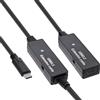 InLine® USB 3.2 Gen.1 - Prolunga attiva, spina USB-C a presa USB-C, 10 m