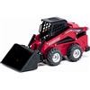 Siku 3049, Caricatrice compatta Manitou 3300V, 1:32, Metallo,Plastica, Rosso, Molte funzionalità, Compatibile con altri modellini stessa scala