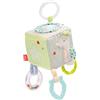 Fehn Motorikwürfel Meereskinder - Motorikspielzeug Baby Aktivitätswürfel zum Aufhängen für Kinderwagen, Kinderbett und Babyschale - Activity Würfel Spielzeug für Babys und Kinder ab 0+ Monaten