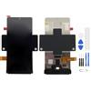 Generico Schermo LCD per Motorola Moto RAZR 2022 XT2251-1 / RAZR 3 LCD Display Digitizer Vetro Touch Schermo Ricambio Assembly (Nero)