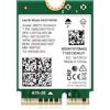 NICGIGA WiFi 6 Wireless Card AX201 NGW. Only Support CNVio2 Protocol and 10/11/12/13th Generation CPU, Bluetooth 5.2, 2400Mbps, Adattatore di rete per Laptop Support Windows 10/11 (64bit), Linux.