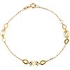 Fichera Preziosi Bracciale Bimba Oro Giallo 18 kt taglio Laser 16 cm NUOVO E ORIGINALE