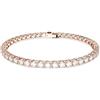 Swarovski Bracciale Swarovski Matrix Tennis M 5657659 Bracelet Donna Cristalli Oro Rosa