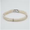 Miluna Bracciale Miluna di perle coltivate in ostrica e oro bianco 18kt COD. MI.1