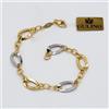 Gulino Gioielli Bracciale donna oro (GOLD) giallo bianco 18 kt 750 made in Italy E.224