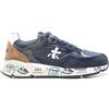 PREMIATA Scarpe PREMIATA Uomo Sneakers trendy BLU Pelle naturale,Tessuto MASE-3927