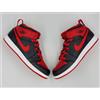 nike jordan 1 mid black fire red (ps)