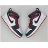 nike jordan 1 mid gym red black toe (ps)