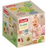 Quercetti - 80240 Kubo Shape Play Bio - Cubo Forme ed Incastri per Bambini