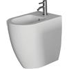 SCELTO DA DESIVERO Bidet tiger h 50 a terra filo parete mf bco lucido fissaggi inclusi codice prod: DSV17988