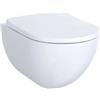 Geberit Acanto wc sospeso con sedile slim rallentato bianco lucido codice prod: 500.606.01.2