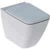 Geberit Icon Square wc a terra Rimfree® con sedile bianco lucido codice prod: 500.825.00.1