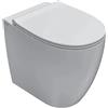 Ceramica Globo 4All wc a terra senza brida bianco lucido con fissaggi nascosti codice prod: MD004BI