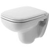 Duravit D-code wc sospeso compact con scarico a pavimento bianco lucido codice prod: 2211090000