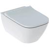 Geberit Smyle wc sospeso Rimfree® con sedile bianco lucido codice prod: 500.683.01.1
