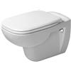 Duravit D-code wc sospeso con scarico a pavimento bianco lucido codice prod: 2535090000