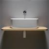 Ever Bounce Counter lavabo in poliuretano con mensola da appoggio 35,7x5,9 bianco lucido codice prod: EVLACOU