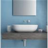 CERAMICA GLOBO T-edge lavabo appoggio 60x41 bianco bianco lucido codice prod: B6O60BI