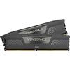 CORSAIR VENGEANCE DDR5 32GB (2x16GB) DDR5 5200MHz CL40 AMD EXPO Intel XMP iCUE Memoria Compatibile per Computer - Grigio (CMK32GX5M2B5200Z40)