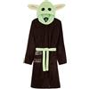 Disney Baby Yoda Vestaglia Uomo Invernale, Simpatica Giacca da Camera in Pile con il Piccolo Yoda Mandalorian, Regali Uomo Divertenti, Regalo di Natale (S)