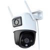 Imou 3K(3MP+3MP)Telecamera WiFi Esterno Doppio Obbiettivo, 360° Videocamera | 2,4g, Tracciamento Smart, Visione Notturna a Colori, Rilevamento Umano/Veicoli, IP66, Notifiche Real-Time, Modalità Privata