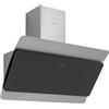 Silverline Cappa a Parete Silverline 3444.9.733.01 Inox+Vetro Nero 90 cm Capacità 660 m3, 3 velocità, controllo touch, rumorosità max 64 db(A), illuminazione a LED 2x3W