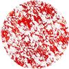 WEINIBAO Tovagliette Rotonde Rosse, 12 Pezzi Tovagliette Colazione Sottopiatti Rotondi Rete Placemats, Tappetini da Pranzo in Lamina d'oro, Decorazione per Tavolo da Pranzo, Cucina, Ristorante, Matrimoni