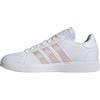 adidas Grand Court Td Lifestyle Court Casual Shoes, Scarpe da ginnastica Donna, Cloud White Core Black Cloud White, 36 EU