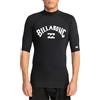 BILLABONG Men Logo Surf Short Sleeve Black XL XL