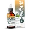 FORMULARITY EVOVIT VITAMINA A - 4 Mesi di Durata - In Olio Extravergine d'Oliva Italiano Spermuto a Freddo - Integratore Naturale ad Alta Biodisponibilità - Senza Zuccheri, Glutine, Lattosio, 30ml- Made in Italy