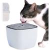 Imtrub Distributore Automatico di Acqua per Gatti - Fontana Automatica da 2,5 Litri per Gatti con Luce LED Intelligente per Cani Domestici e Animali Domestici