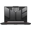 ASUS TUF Gaming A15 FA507XU-LP035W 7940HS Computer portatile 39,6 cm (15.6") Full HD AMD Ryzen™ 9 16 GB DDR5-SDRAM 1 TB SSD NVIDIA GeForce RTX 4050 Wi-Fi 6 (802.11ax) Windows 11 Home Nero, Grigio